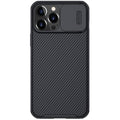 Coque de protection d'appareil photo unique pour iPhone 14 Pro Max / pour iPhone 13 Pro avec couvercle coulissant de protection d'appareil photo Coque rigide 12 mini Coque de protection mince et antichoc avec couvercle coulissant d'appareil photo