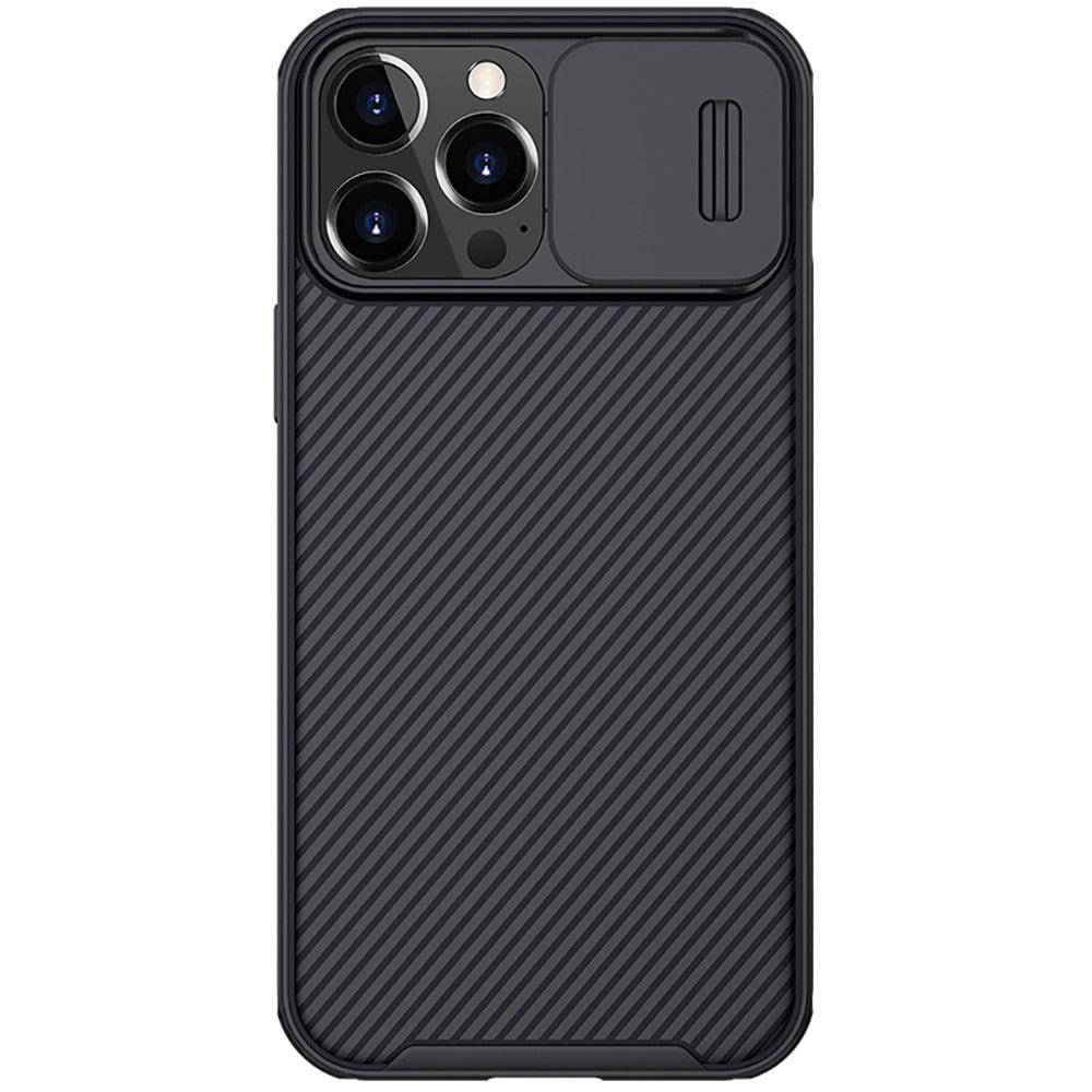 Coque de protection d'appareil photo unique pour iPhone 14 Pro Max / pour iPhone 13 Pro avec couvercle coulissant de protection d'appareil photo Coque rigide 12 mini Coque de protection mince et antichoc avec couvercle coulissant d'appareil photo