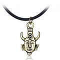 Pendentif Collier Unisexe Cordon Cuir Cuivré Surnaturel Film Hot Dean Winchester Jensen Ackles Bijoux Amulette Vintage