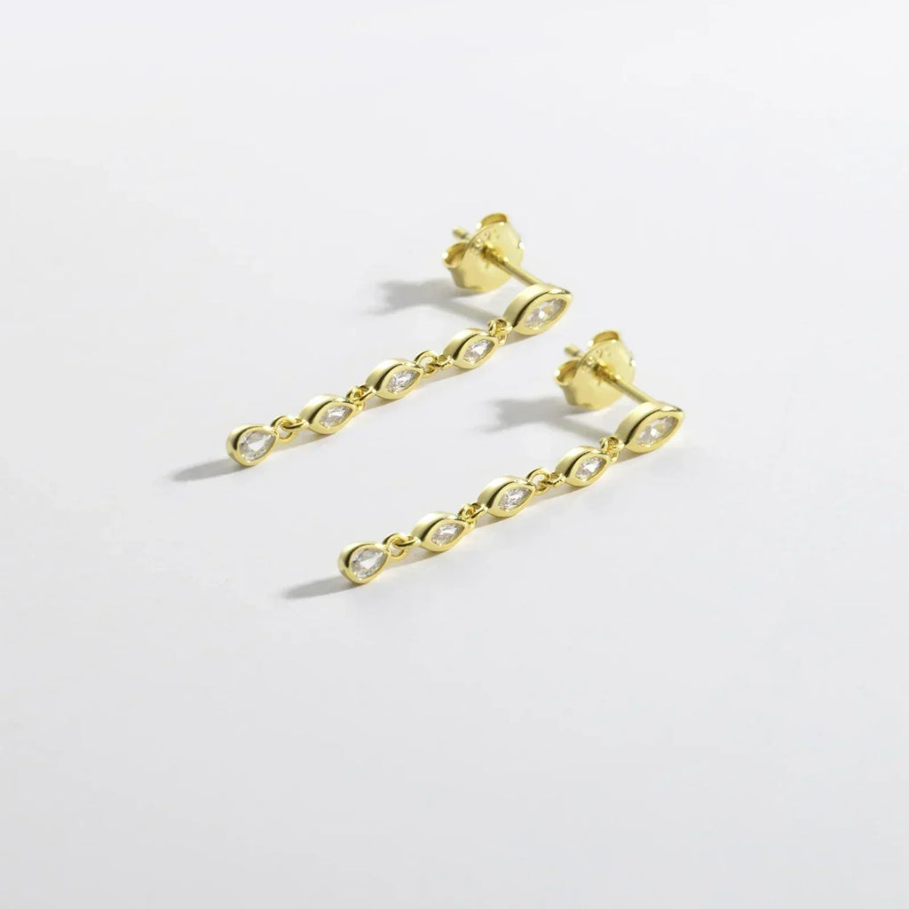 ANDYWEN 100% Argent Sterling 925 Or Piquant Boucle d'Oreille Chaîne Ovale Casier Boucle d'Oreille Femme Pendientes Luxe Beaux Bijoux 2023 Clips