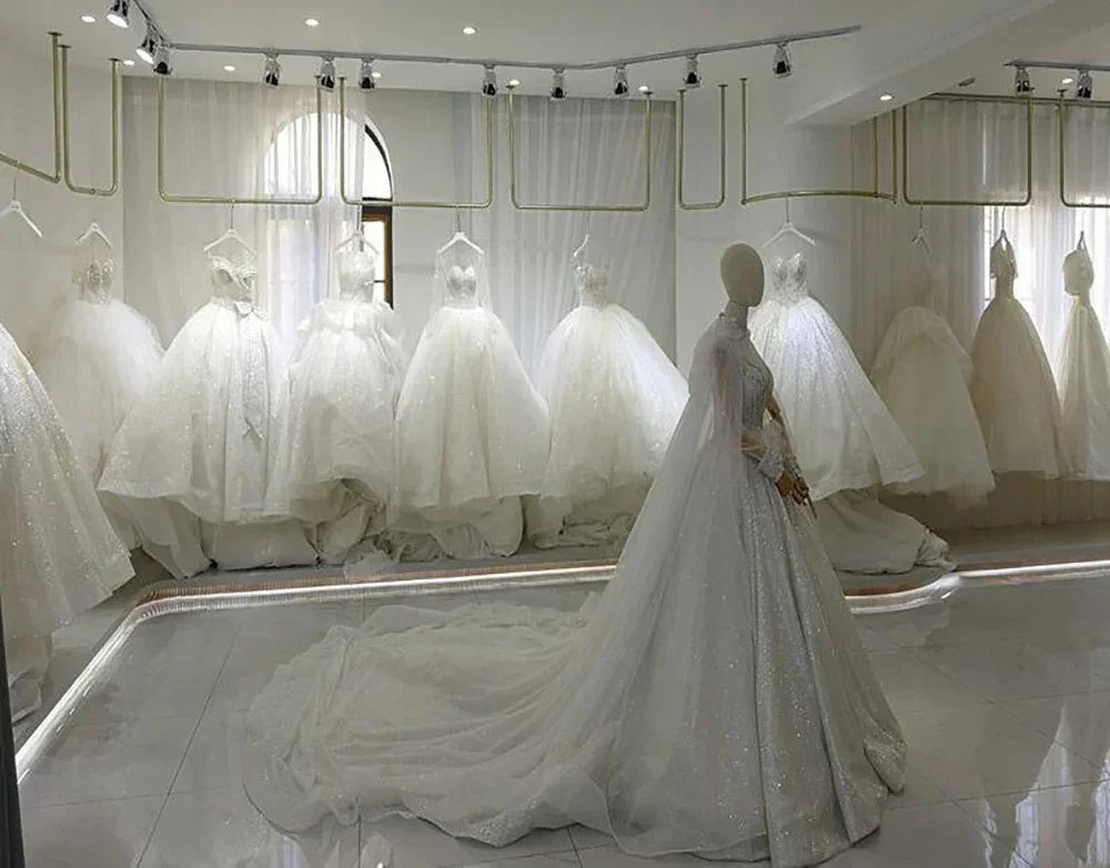 Robe de mariée courte Smileven, coupe trapèze, bustier cœur, paillettes brillantes, mini-nœuds, bretelles, Vestido de novia 2024, personnalisée