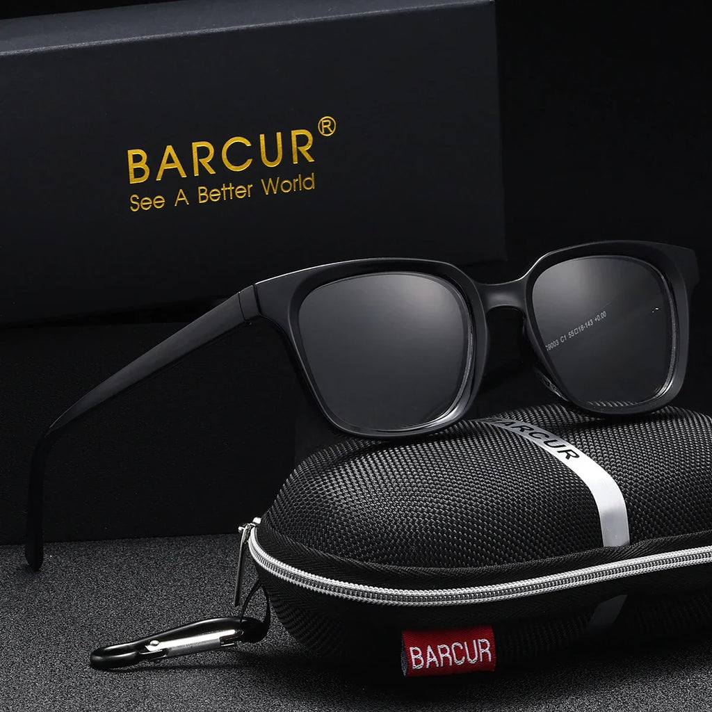 BARCUR Lunettes de lecture carrées tendance pour hommes et femmes, anti-lumière bleue, verres transparents pour ordinateur, lecteurs presbytes, monture élégante pour l'été, utilisation intérieure et extérieure