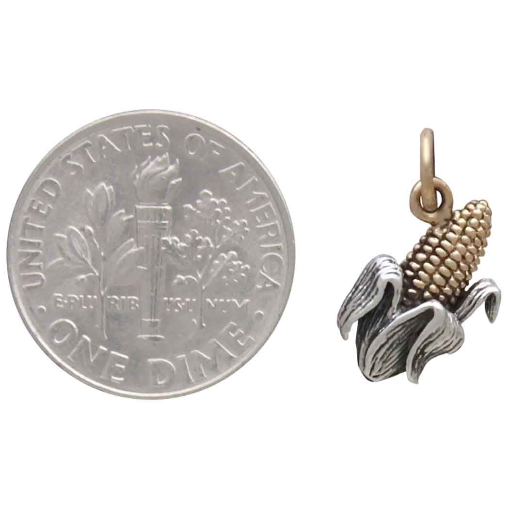 Collier de maïs en métaux mélangés