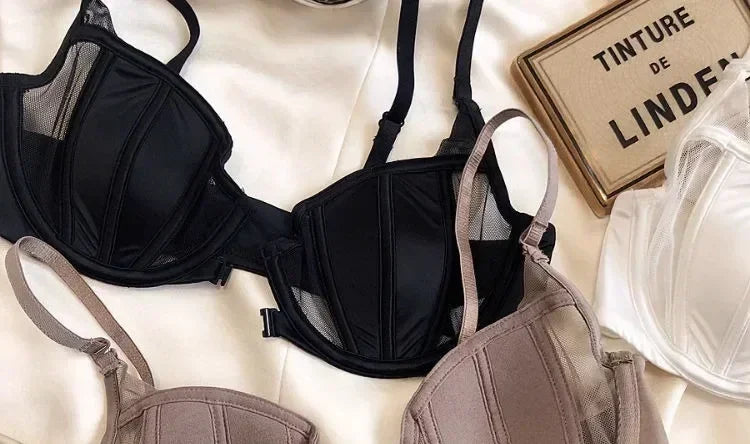 Soutien-gorge pigeonnant sexy pour petites poitrines – Armature à fermeture frontale - Femstylo