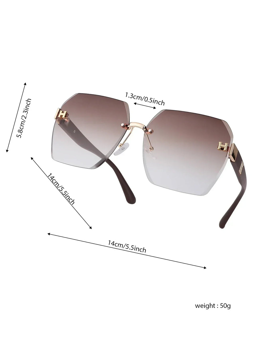 2025 Nouvelles Lunettes de Soleil Tendance Marque de Luxe Designer Femmes Hommes Rétro Carré Grand Cadre Lunettes Uv400 Extérieur Verres Emballage Boîte