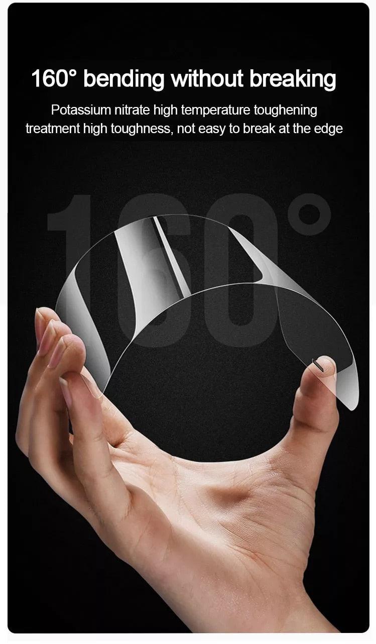 4 films en verre trempé pour iPhone 11 12 13 Pro XR X XS Max, protecteur d'écran pour iPhone 14 Pro Max Mini 7 8 6 6S Plus 5S SE, protection d'écran intégrale en verre trempé