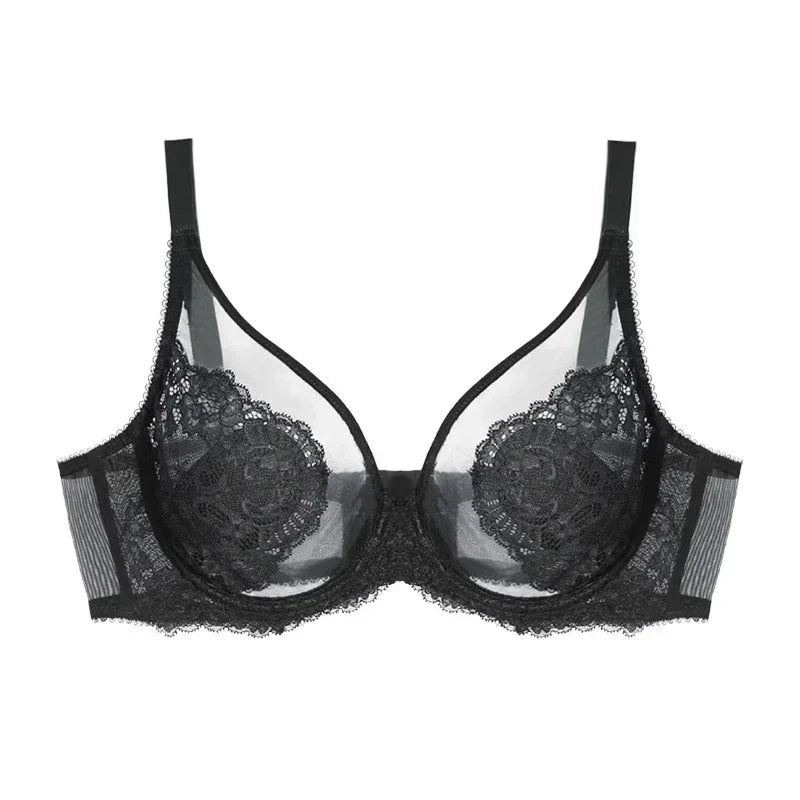 Lingerie Soutiens-Gorge Fins pour FemmesSoutiens-Gorge en Dentelle à Couvrance ComplèteSoutiens-Gorge Magnifiquement BrodésAnti-AffaissementSoutiens-Gorge Ultra-Fins