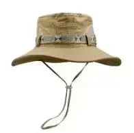 Chapeau Homme Pêche Extérieur Chapeau de Pêcheur Homme Chapeau de Soleil à Large Bord d'Été Chapeau de Pêche Pliable pour Jeune
