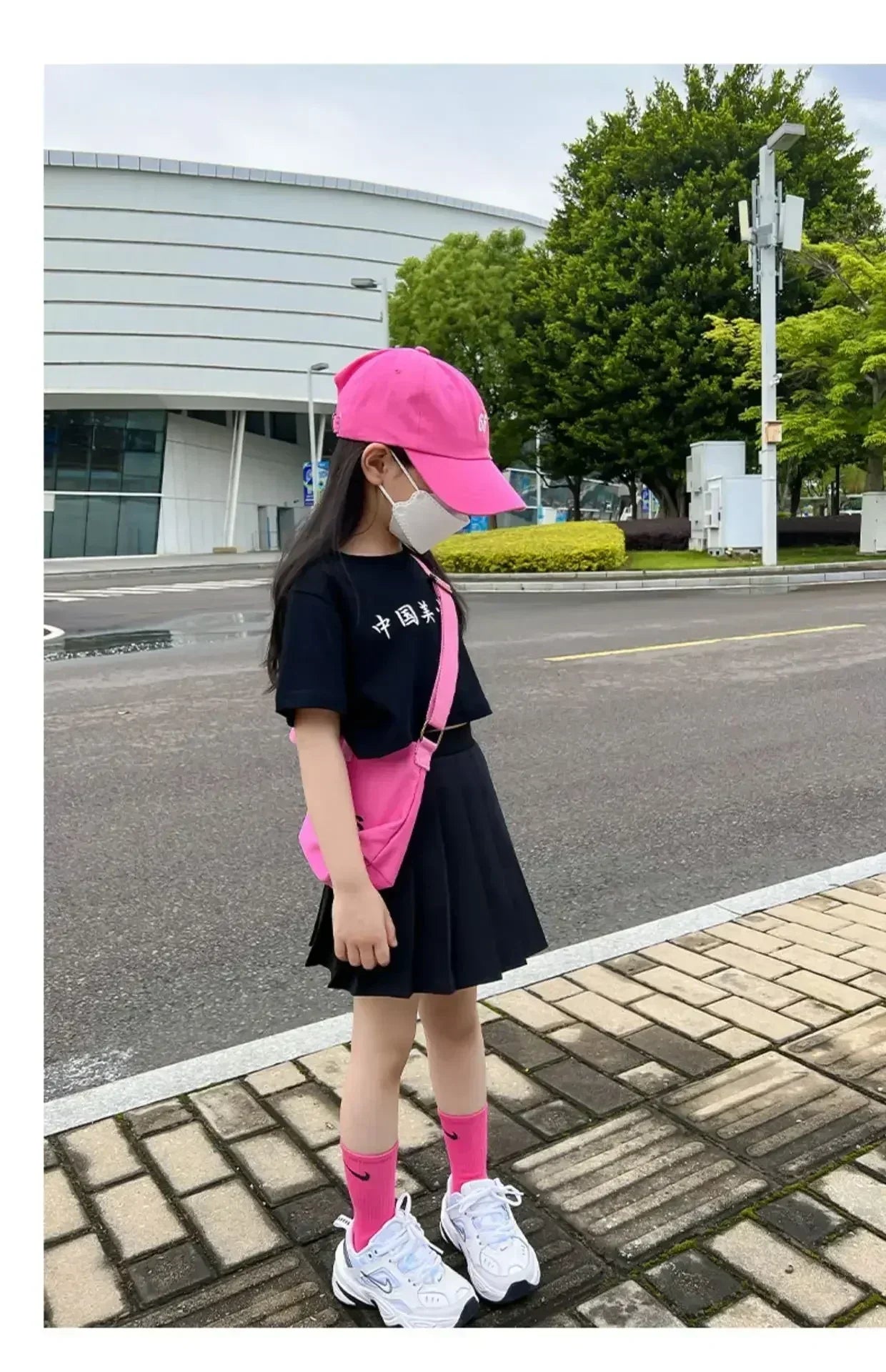 1 jupe plissée printemps-été pour filles, jupe trapèze élastique pour étudiantes, jupes JK style collège pour enfants, jupes courtes mode pour enfants