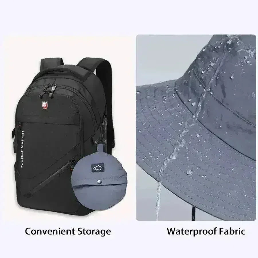 Chapeau de soleil imperméable pour femmes - Protection UV UPF50+ et pliable