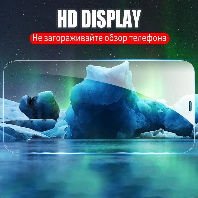 Verre Trempé 9D Pleine Couverture Pour iPhone 14 Plus 13 12 11 Pro Max mini Protecteur d'écran iPhone X XR XS Max Film de Protection 9H Film de Verre Trempé Compatible Coque Pour iPhone