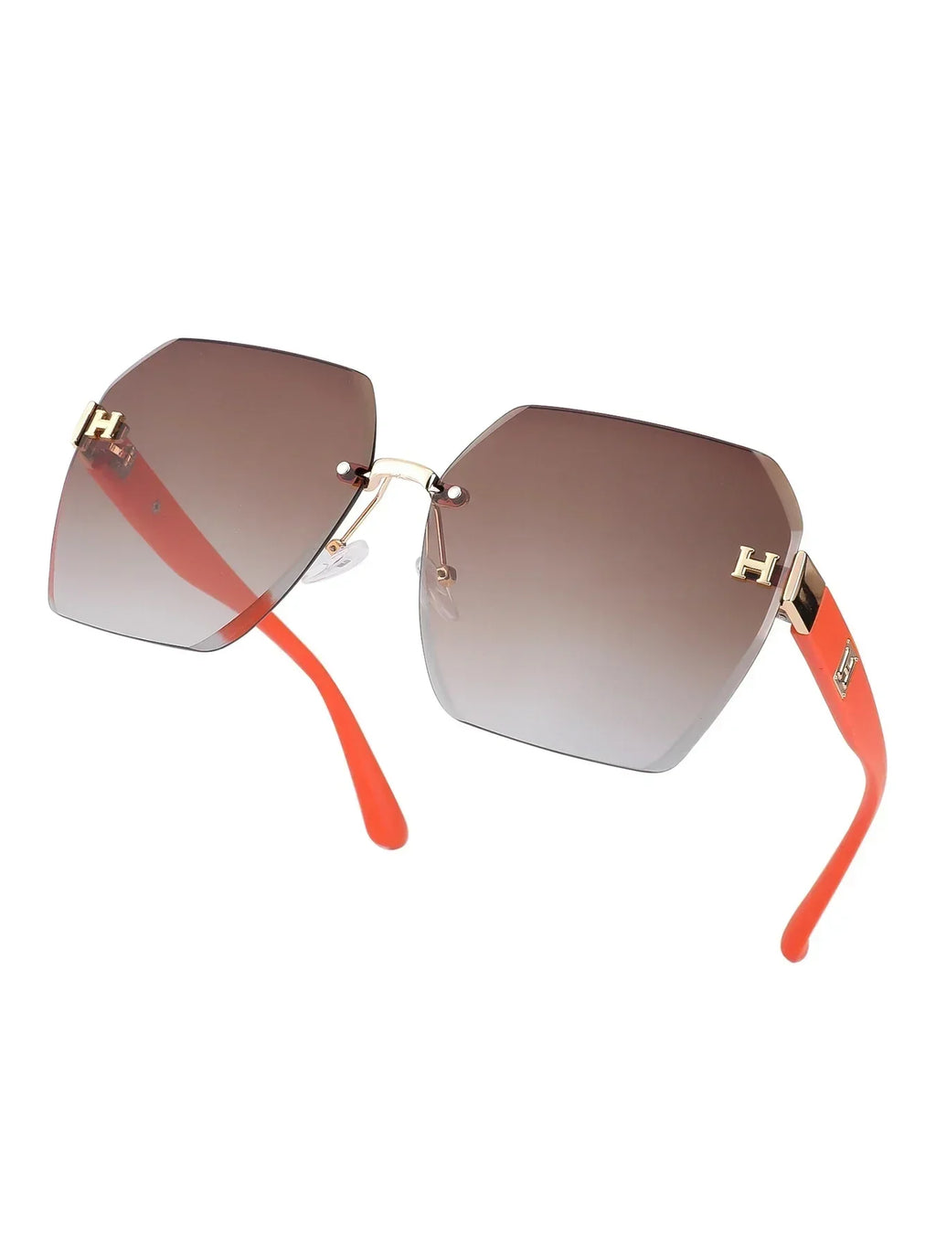 2025 Nouvelles Lunettes de Soleil Tendance Marque de Luxe Designer Femmes Hommes Rétro Carré Grand Cadre Lunettes Uv400 Extérieur Verres Emballage Boîte