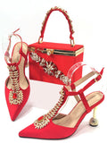 Ensemble chaussures et sacs femme de haute qualité HUY1-6