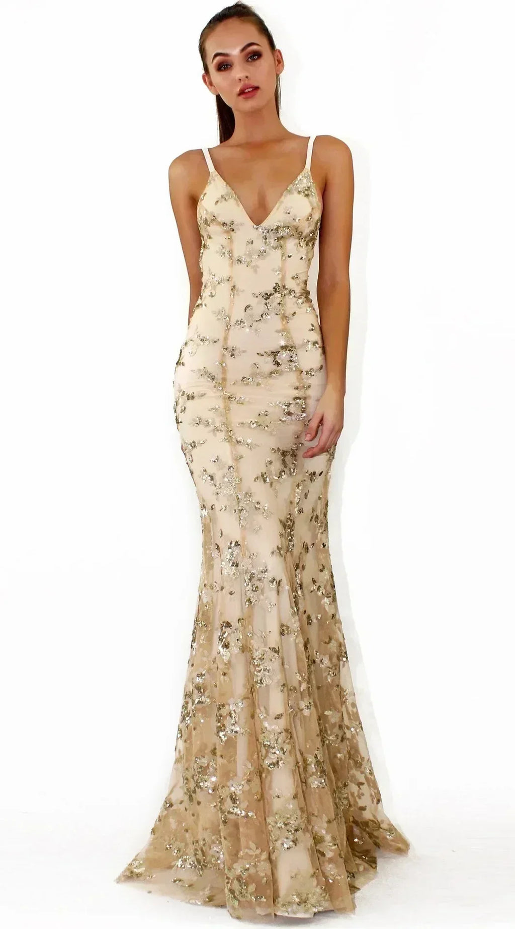 Robes pour femmes sans manches, col en V, pull, paillettes, robe de soirée, Vestidos, formelle, longueur ras du sol, sexy, cache-cœur, dos nu, slim