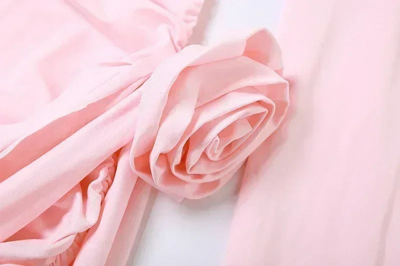 Trendix Robe élégante à manches longues pour femme, mini-robe d'été slim à imprimé floral, robe de vacances unie très tendance pour femme