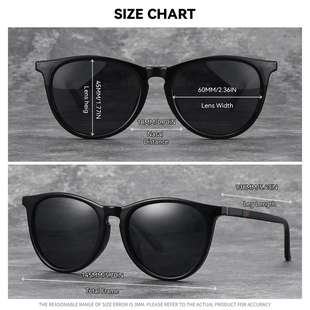 BARCUR Lunettes de soleil polarisées œil de chat pour femmes – Protection UV400 légère avec monture en polycarbonate tendance, verres miroirs et design élégant – Accessoires d'été stylés pour le shopping, les voyages et l'extérieur