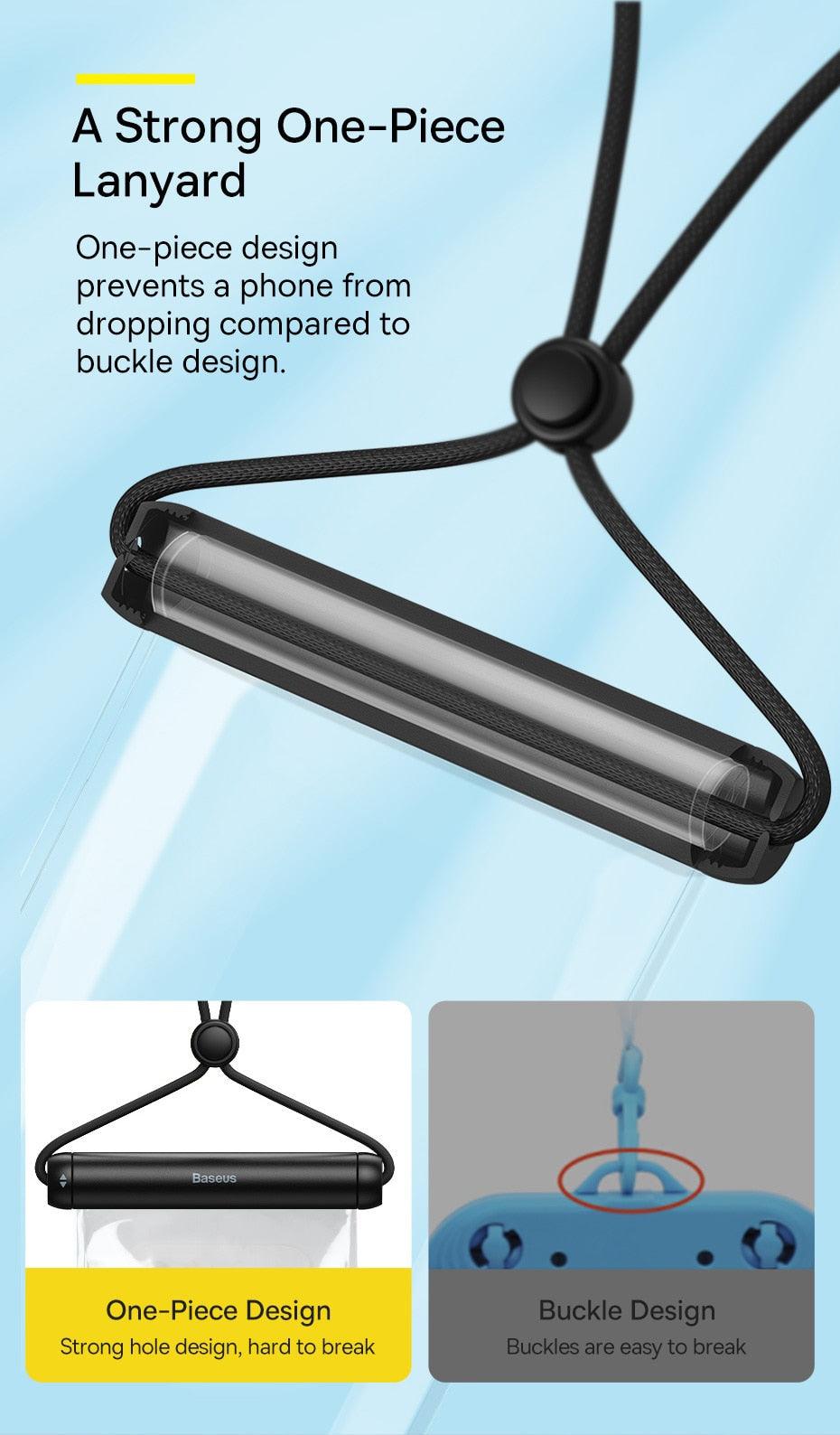 Pochette Étanche Universelle pour Téléphone Portable - Sac Sec IPX8 pour iPhone - Étui de Téléphone Étanche pour iPhone 13 12 - Pochette Universelle pour la Natation et la Plongée Sous-Marine