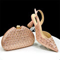 Ensemble Chaussures et Sac Femme Design Italien Élégant EDS45