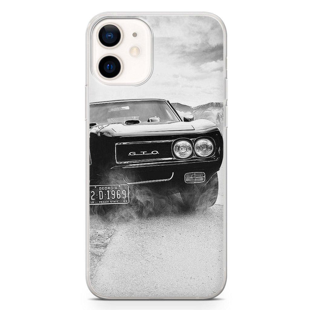 Coque de Téléphone Voitures Américaines Pour Iphone 13 12 11 Pro Max Mini Xs X Xr 8 7 Plus 6s 6 Se 2020 Housse Transparente Anti-choc Anti-rayures