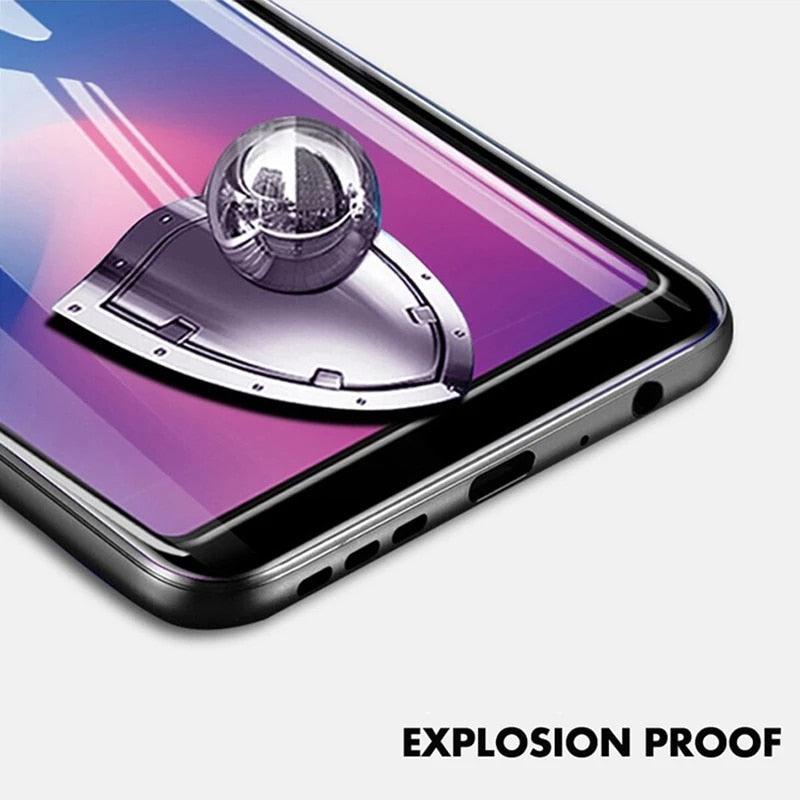 3 protecteurs d'écran en verre trempé à couverture intégrale pour iPhone SE 2022 2020 7 8 Plus, bord noir sur iPhone SE3 SE2, film de protection anti-empreintes digitales pour iPhone