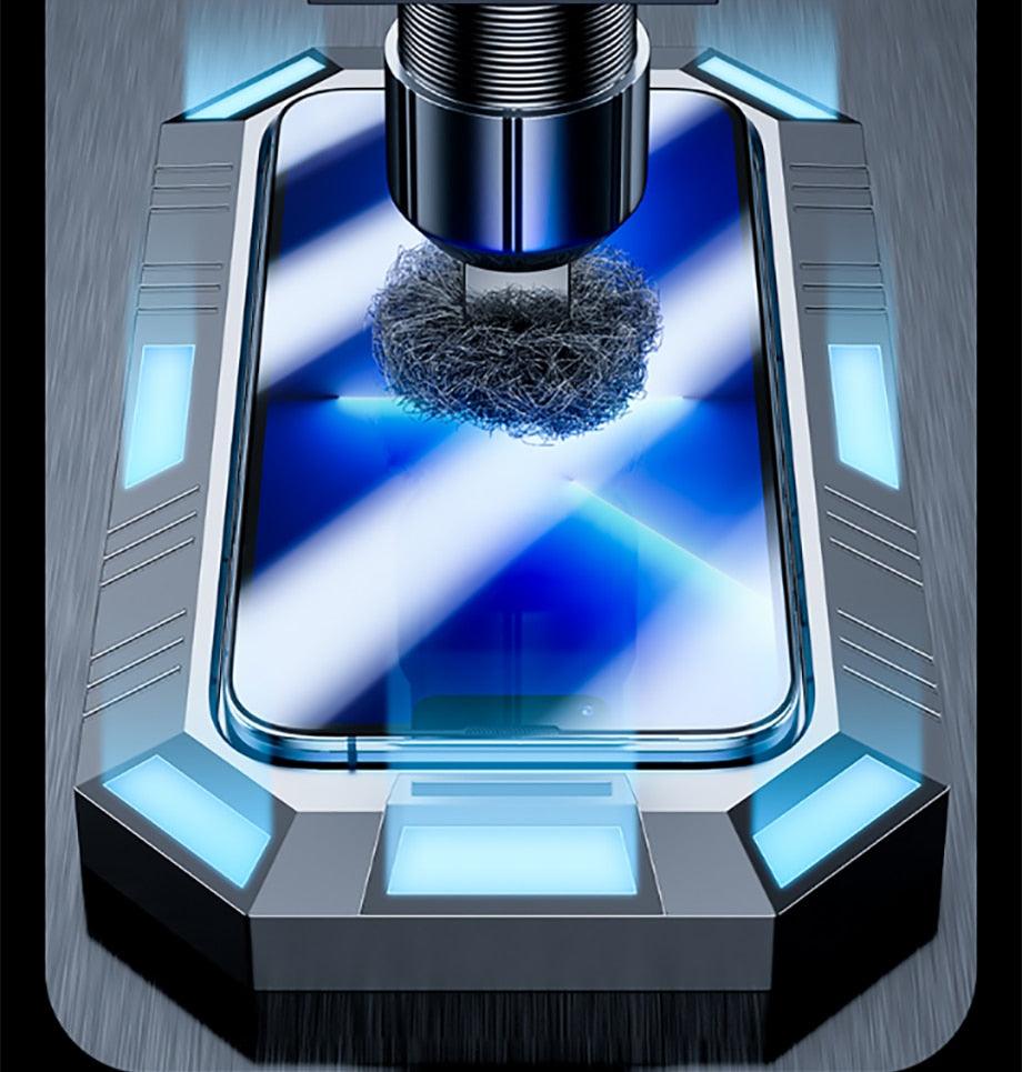 Protection d'écran en verre trempé 30D Diamond nouvelle génération pleine couverture pour iPhone 14 13 12 11 Pro Max Mini XR X XR XS – Protection d'écran en verre trempé anti-poussière pour iPhone