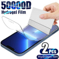 Film de protection intégral pour iPhone 13 Pro Max, 12, 11 Pro Max, Mini, XR, X, XS Max, 8, 7, 6, 6S Plus, SE 2022 – Film souple de protection d'écran.