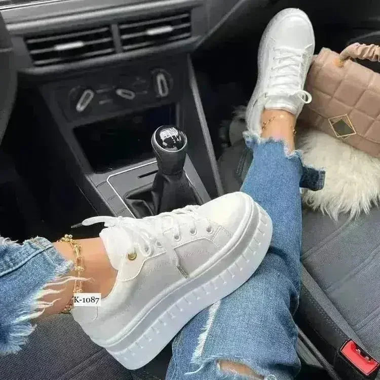 Chaussures plates décontractées pour femmes Baskets plates pour femmes