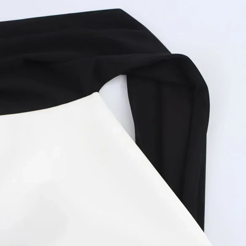 MUJER Robe Courte Blanche Dos Nu Femme Halter Robes de Soirée Élégantes pour Femmes Robe Mini Épaules Dénudées Femme Nouveautés Robes Femme