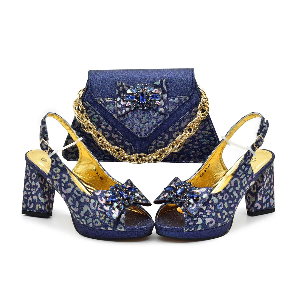 Nouvel Ensemble Chaussures et Sac Italiens Nouveau HCV1-2