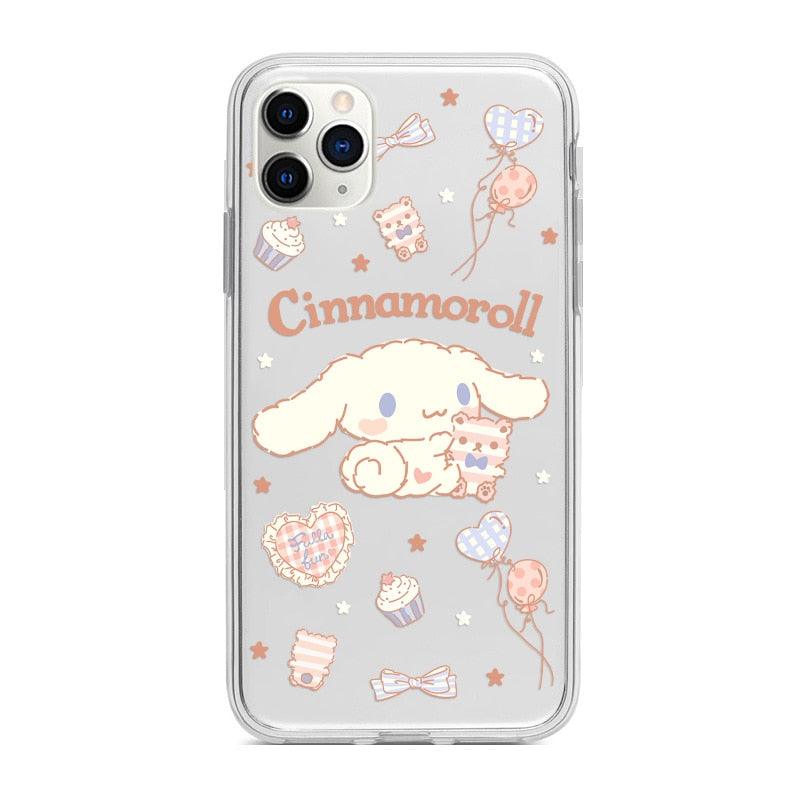 Coque de téléphone dessin animé pour iPhone 14, coque de téléphone chien grandes oreilles mignonnes pour iPhone 11 12 13 Pro Max, coque de téléphone X Xs Max Xr 7plus 8plus