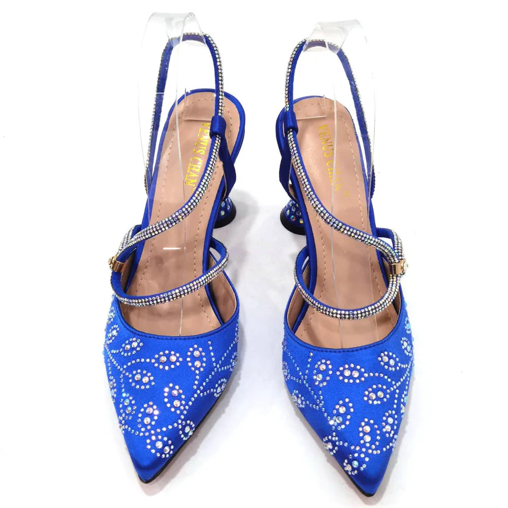 Escarpins élégants avec ensemble chaussures et sac assortis NFR43