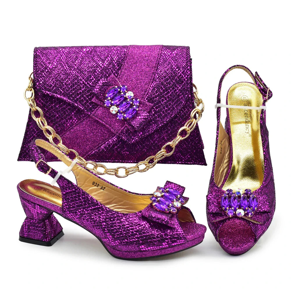 Italian Shoes And Bag Sets HFG1-10