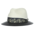 Stacy Adams Haring - Chapeau Fedora en paille