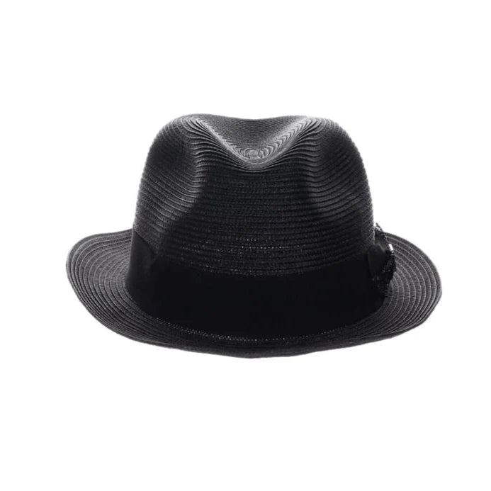 Chapeau Fedora en paille Spire de Stacy Adams