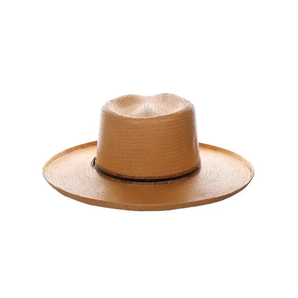 Stacy Adams Milano - Chapeau Fedora en Paille Toyo