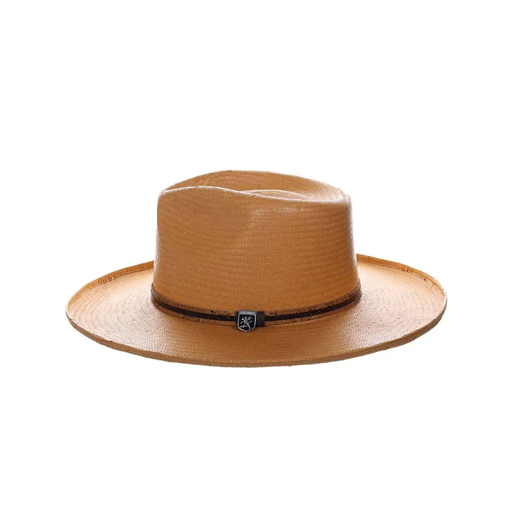 Stacy Adams Milano - Chapeau Fedora en Paille Toyo