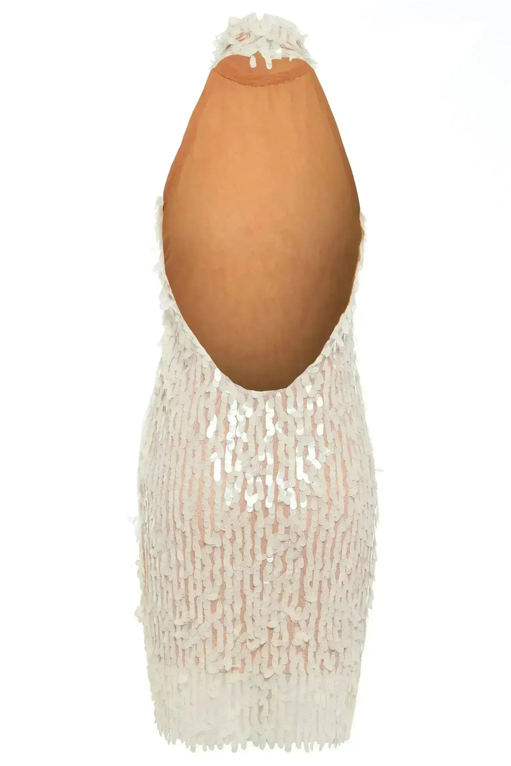 Robe courte dos nu