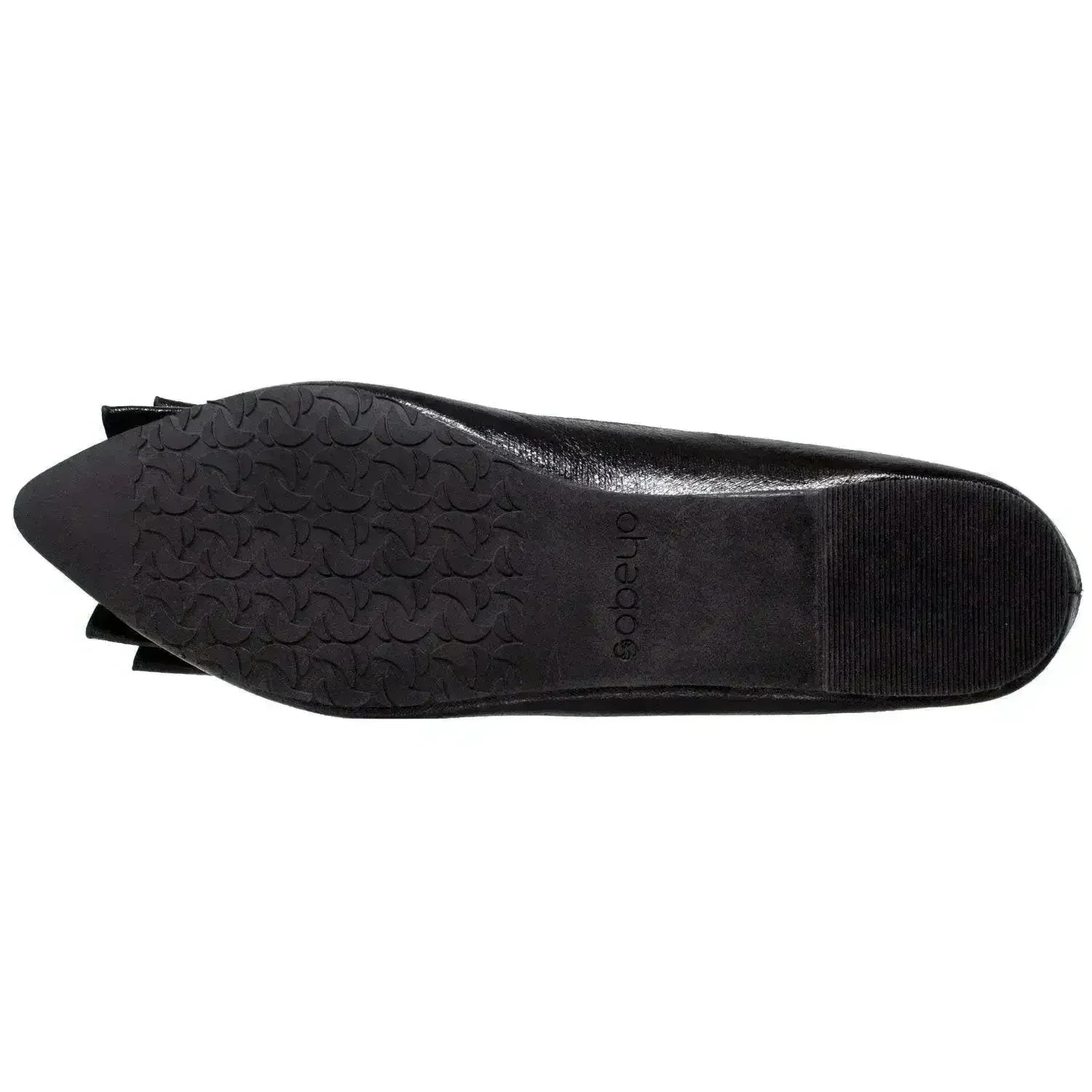 Ballerines pointues à nœud métallique