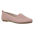 SOBEYO Chaussures Plates Ballerines pour Femmes, Pull Doux, Semelle en Caoutchouc, Daim Rose