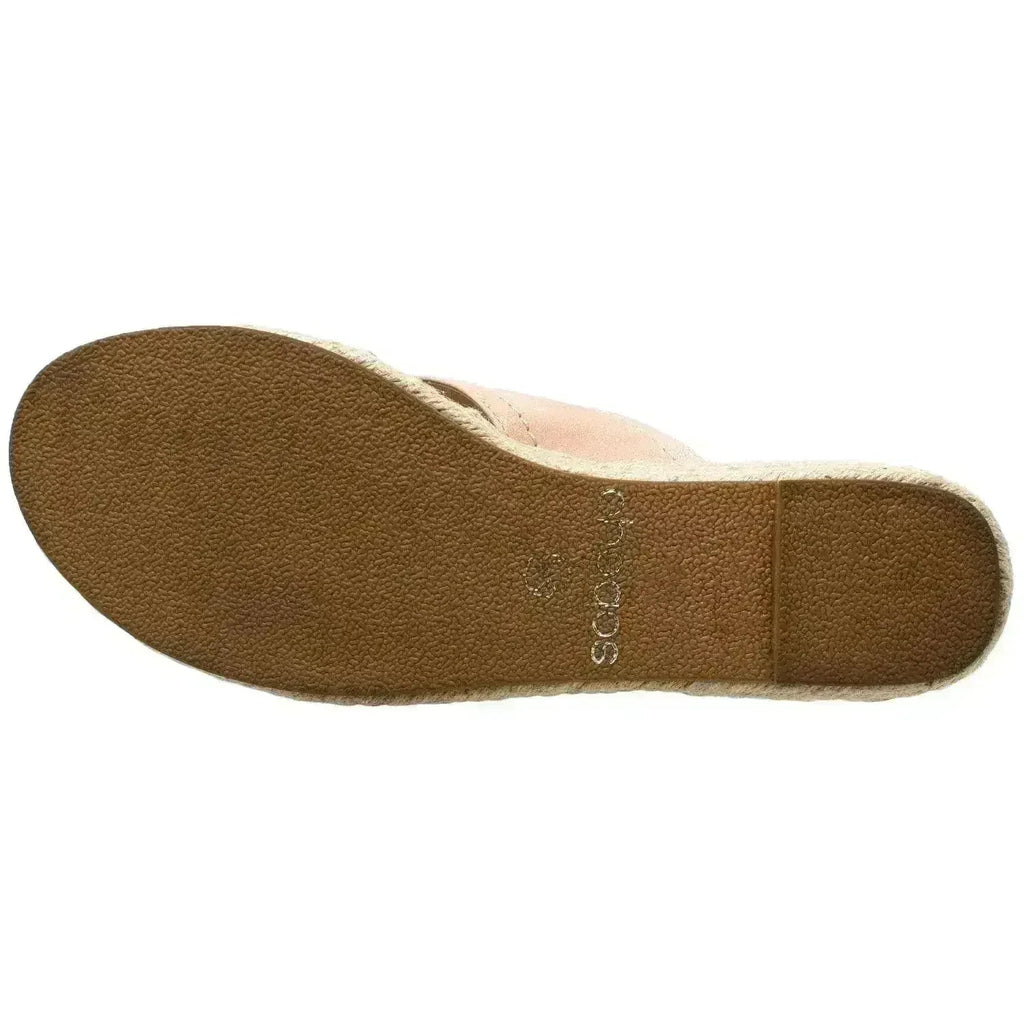 Sandales compensées espadrilles à plateforme