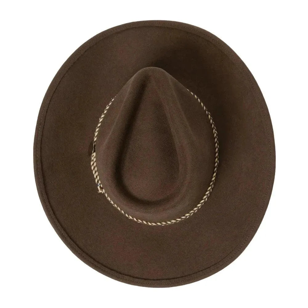 Stetson Rawhide - (3X) Feutre Souple en Laine Foulée de Buffalo