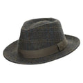 Scala Barry - Chapeau Fedora en Laine Mélangée