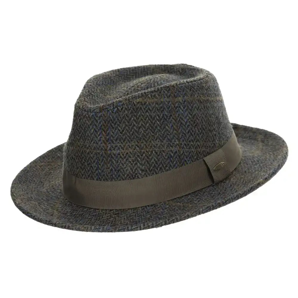 Scala Barry - Chapeau Fedora en Laine Mélangée
