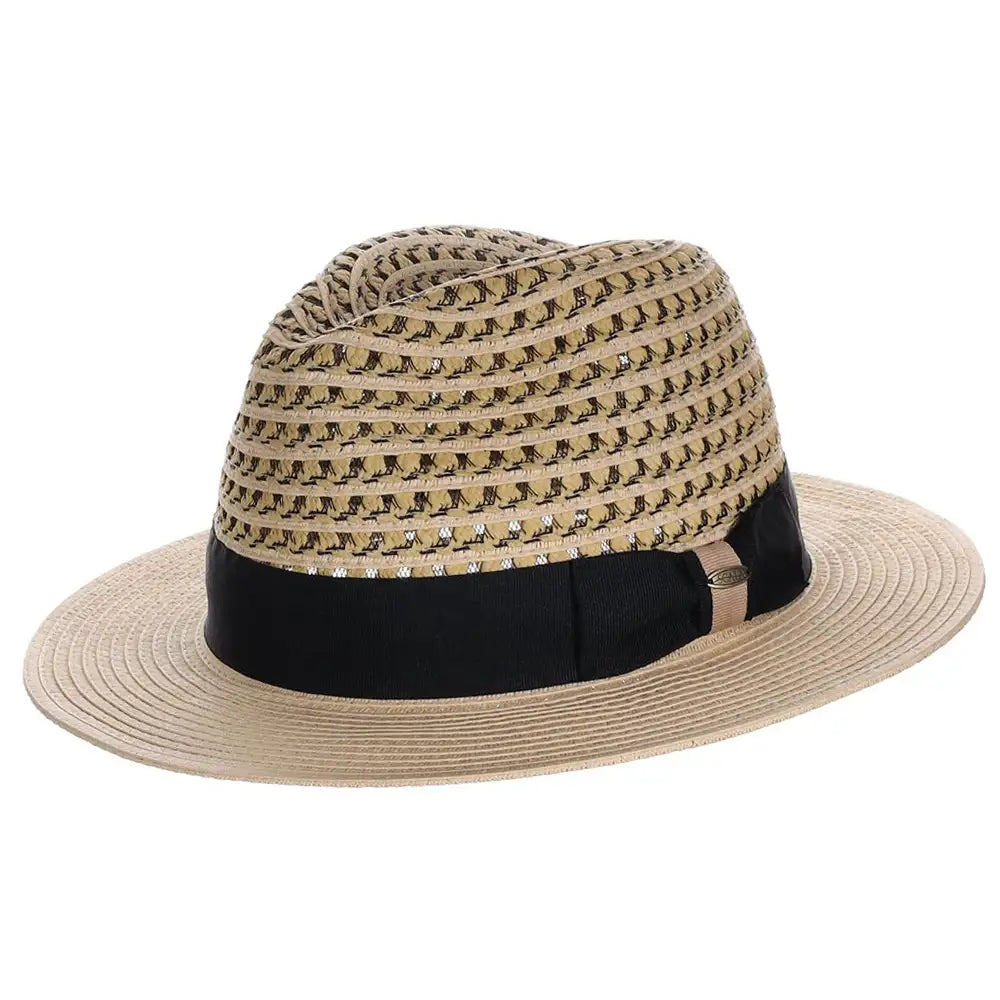 Scala Cabana Cove - Chapeau Fedora de paille