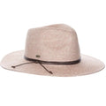 Scala Isadora - Chapeau de safari en paille pour femme