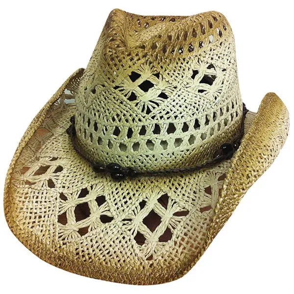 Chapeau de cowboy en paille Bullhide Scorched