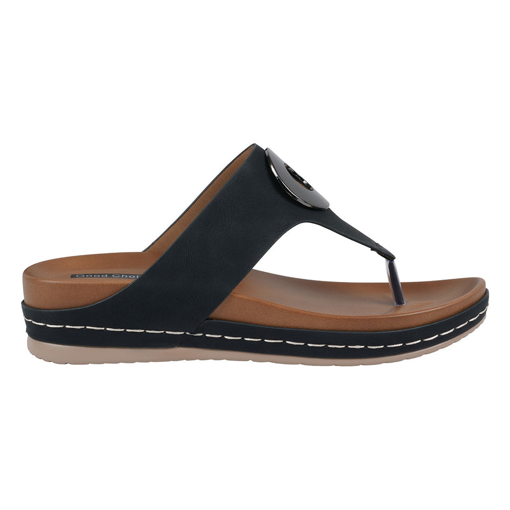 Sandales compensées Seli Thong pour femme