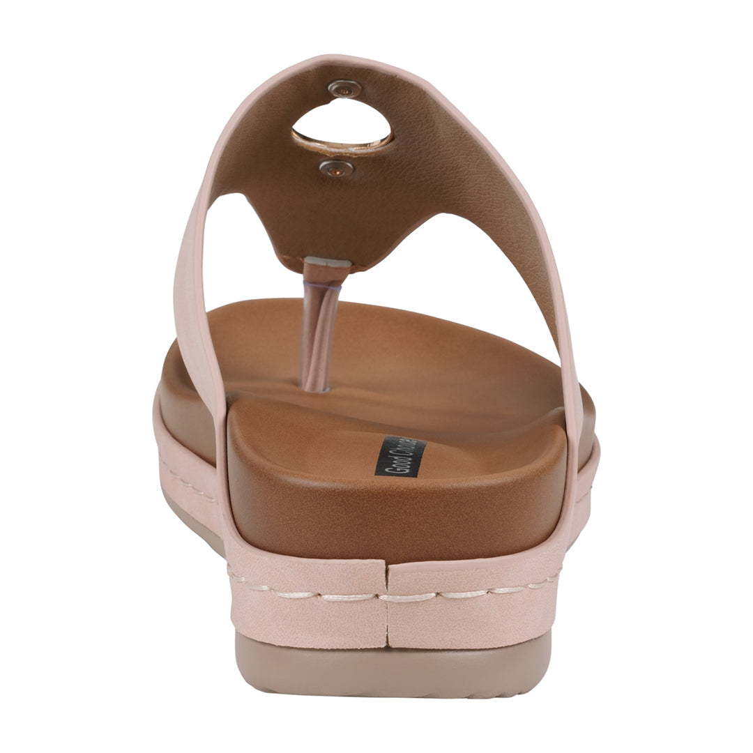 Sandales Compensées Seli String pour Femme