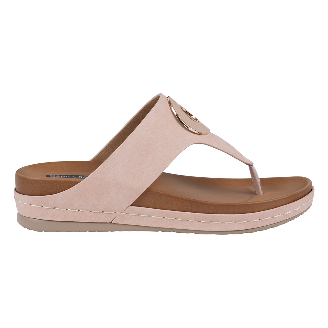 Sandales Compensées Seli String pour Femme