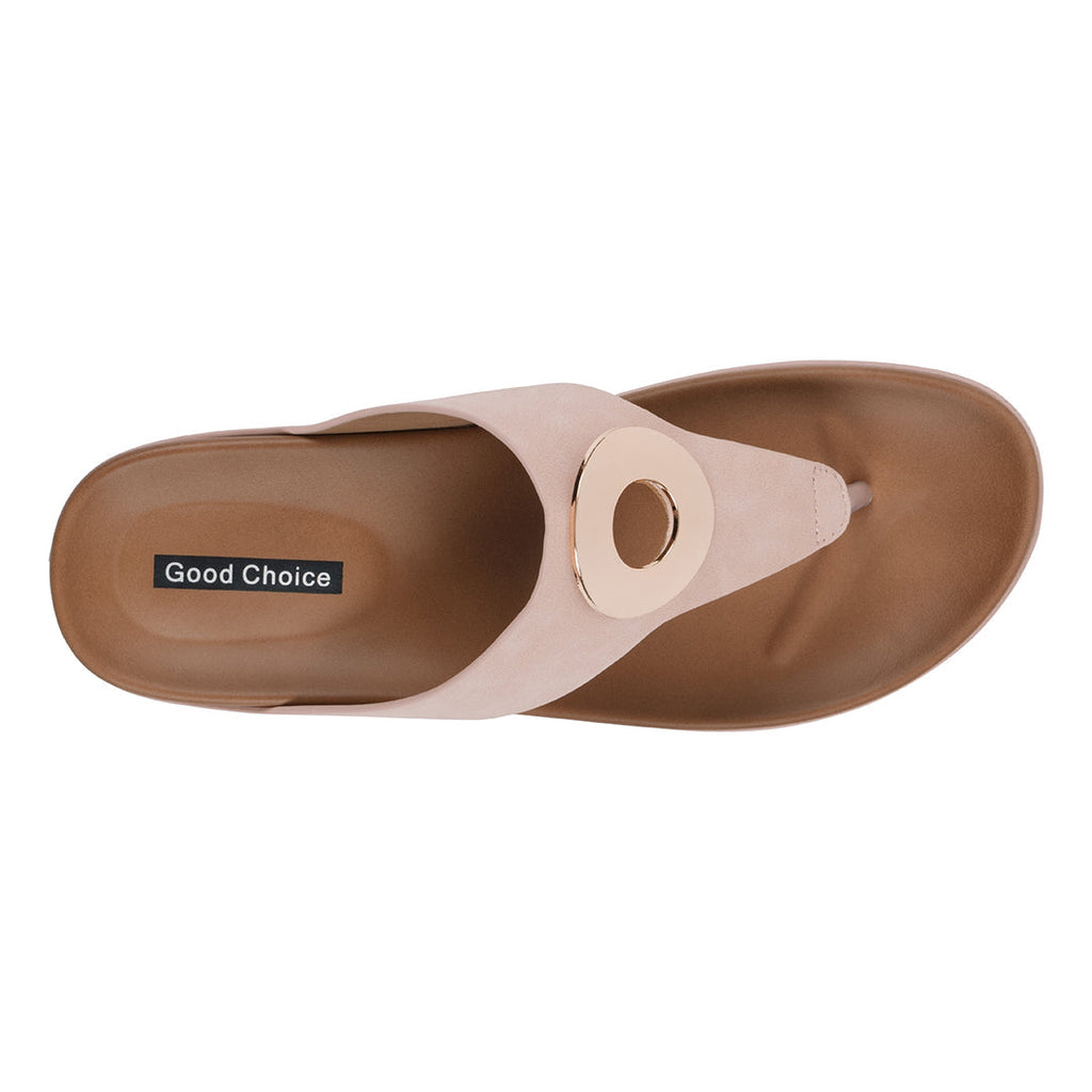 Sandales Compensées Seli String pour Femme